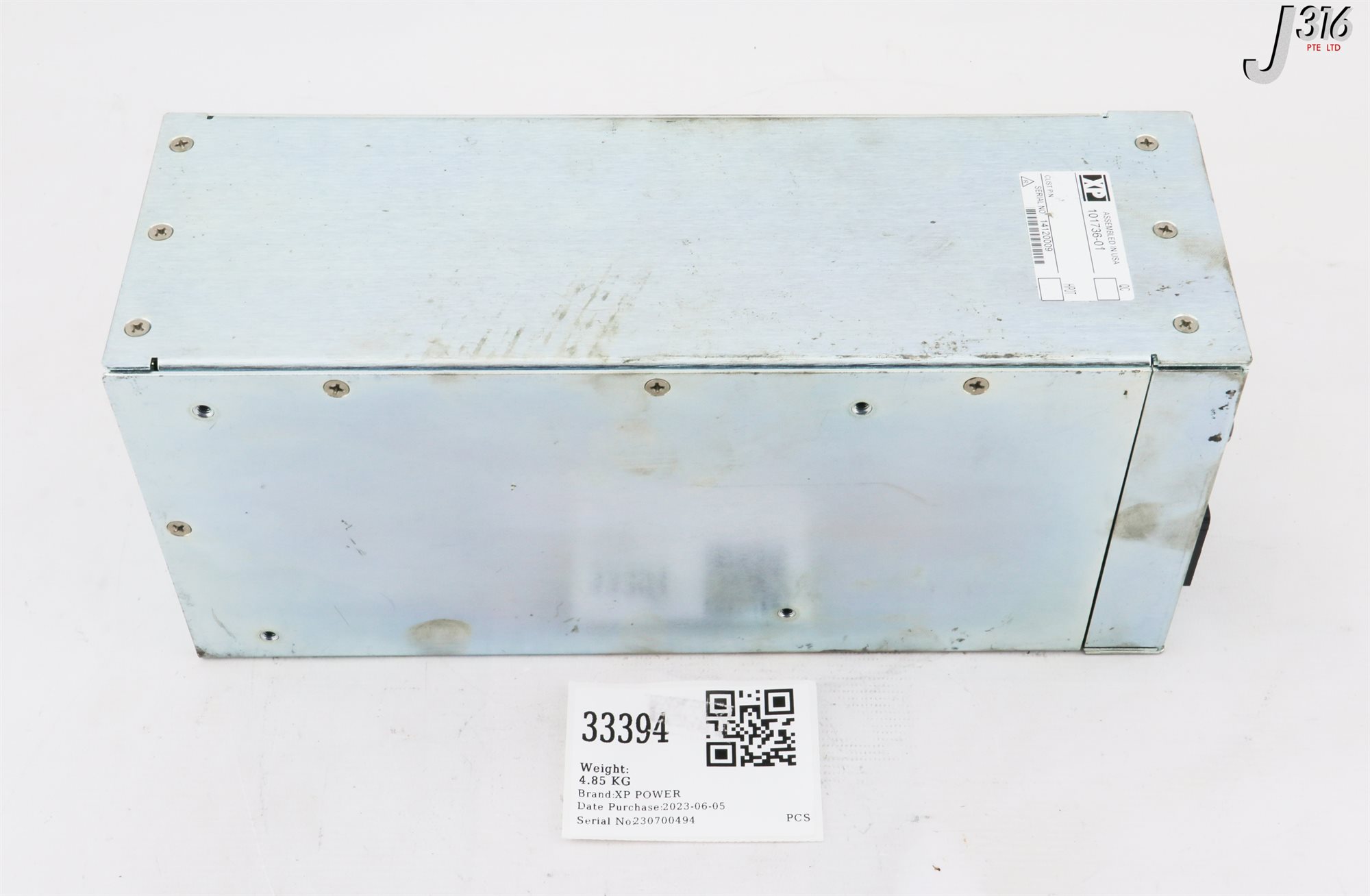 33394 XP POWER POWER SUPPLY 101736-01 | eBay